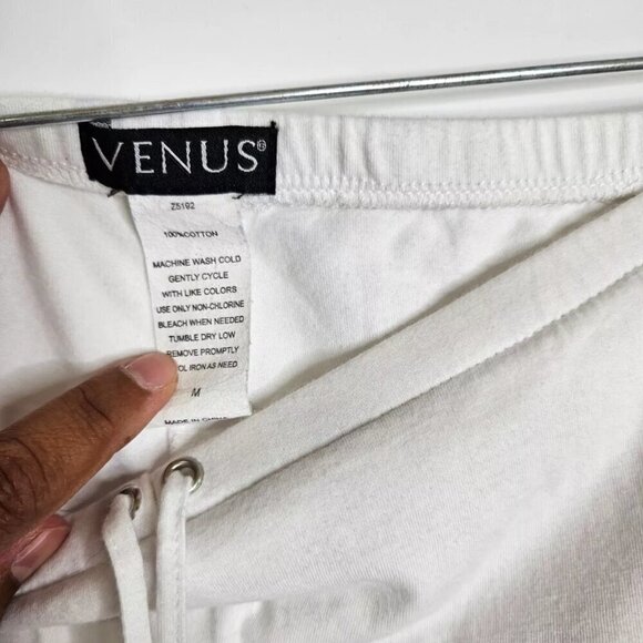 Venus Mini Skirt With Built-In Shorts Women's Medium White - Picture 6 of 7
